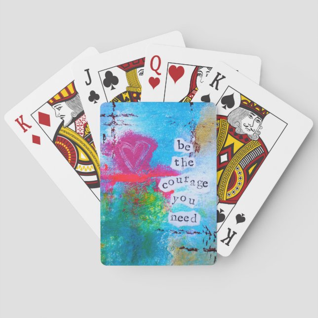 Var kuraget som du behöver klassikerkortdäcket casinokort (Baksidan)