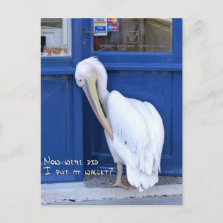 Var la jag min plånbok? vykort