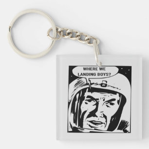 Var landar vi pojkar? Nyckelkedja