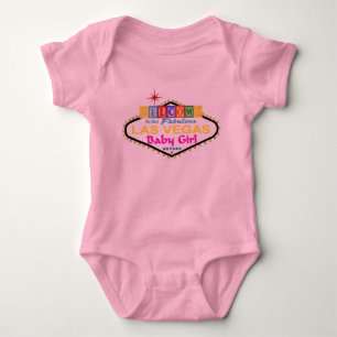 Vår Las Vegas Flicka Spant Creeper T Shirt