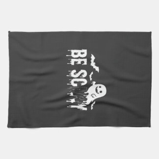Var läskig Halloween Ghost Fladdermus Design_1 Kökshandduk