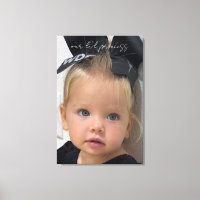 Vår Li Princess Photo Canvas Wall Art