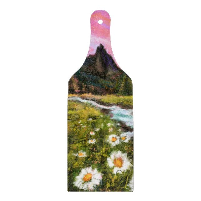 Vår liggande - Blommar - Originalfärg (Framsidan)