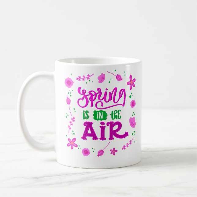 Vår ligger i Luft Kaffemugg (Vänster)
