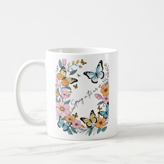 Vår ligger i Luft Kaffemugg (Vänster)