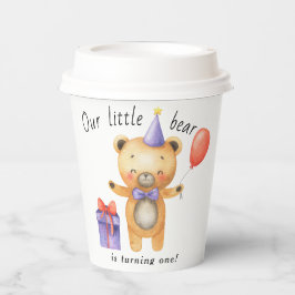 Vår lilla björn vänder en Barns födelsedag