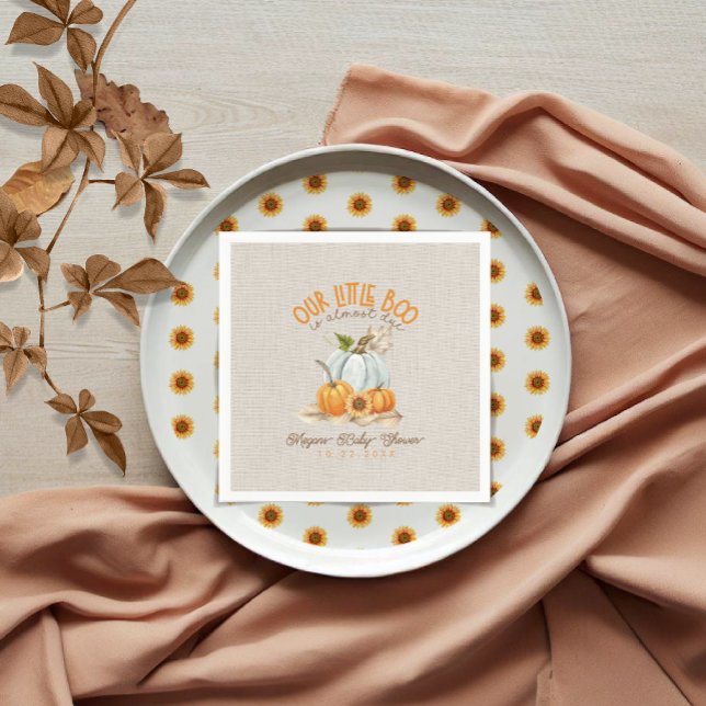 Vår lilla boo är nästan färdig med babyskor. pappersservett (Skapare uppladdad)