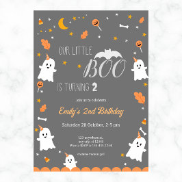 Vår lilla boo är på väg H,Allokeringsdag Inbjudningar