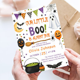 Vår lilla Boo Baby Shower Inbjudningar