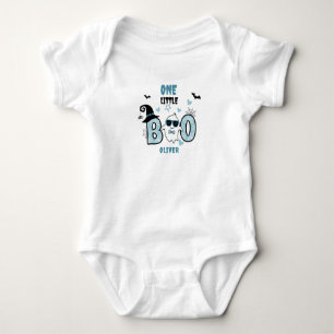 VÅR LILLA BOO Fyller ETT Blå 1-årsdag T Shirt