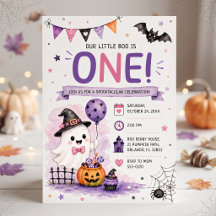 Vår lilla Boo fyller ett Halloween-födelsedagsfest