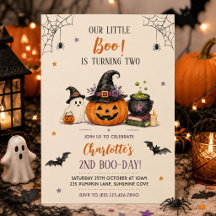 Vår lilla Boo fyller två Halloween 2-års födelseda