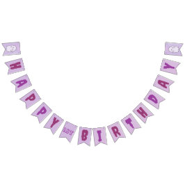 Vår lilla Boo Halloween 1-födelsedag Vimplar