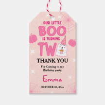 Vår lilla Boo Halloween 2:a födelsedagsdagen-Tack