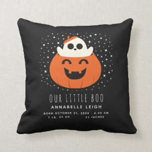 Vår lilla Boo Halloween Baby Nursery Kudde
