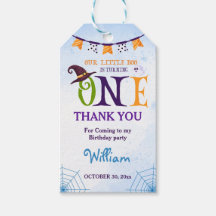 Vår lilla Boo Halloween-Tack 1:a födelsedagen