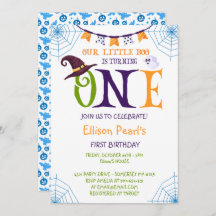 Vår lilla Boo Turning One, Halloween 1:a födelseda