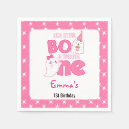 Vår lilla Boo Turning One, Halloween 1:a födelseda Pappersservett