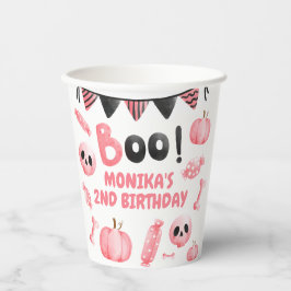 Vår lilla Boo Two Rosa Girl Halloween Birthday