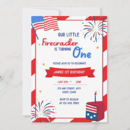 Vår lilla brandkår är på väg en dag. inbjudningar