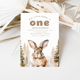 Vår lilla bunt är en första födelsedag Inbjudan