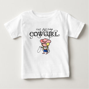 Vår lilla Cowgirl T-Shirt för spädbarn