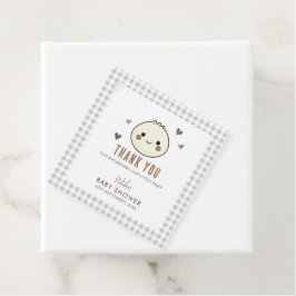 Vår lilla dubbning, Neutral Baby Shower Gåvor Etiketter