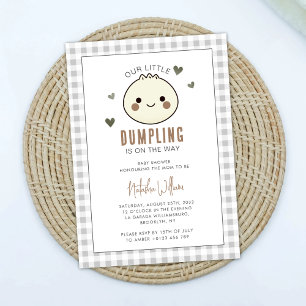 Vår lilla dubbning, Neutral Baby Shower Inbjudningar