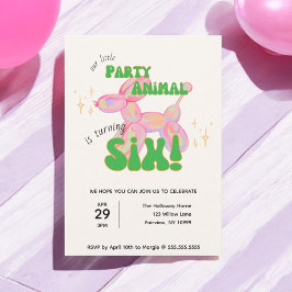 Vår lilla födelsedag i Party, 6e Inbjudningar