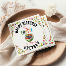 Vår lilla frukt från andra födelsedagen Party