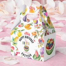 Vår lilla frukt från andra födelsedagen Party