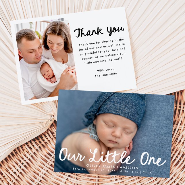 Vår lilla, handskrivna skribentfoto meddelande (Skapare uppladdad)