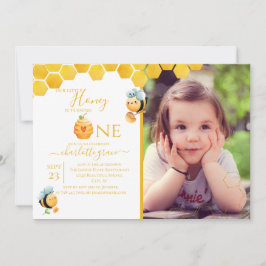 Vår lilla honung är att förvandla ett bitema till inbjudningar