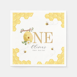 Vår lilla honungsbi 1:a bidagen pappersservett