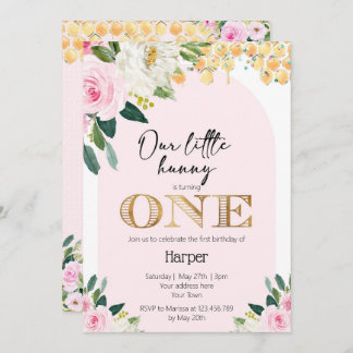 Vår lilla Hunny Girls har bjudits in på första föd Inbjudningar