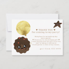 Vår lilla kaka blir ETT Foto 1-årsdag Tack Kort