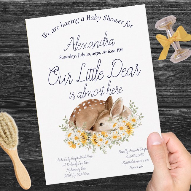 Vår lilla kära Hjort, solblommor och Daisy (Skapare uppladdad)