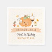 Vår lilla knumpkin First Birthday Girl