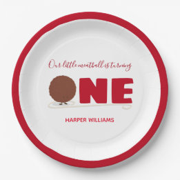 Vår lilla köttboll blir en första födelsedag