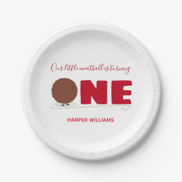 Vår lilla köttboll blir en första födelsedag