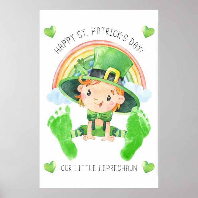 Vår lilla leprechaun poster (Framsidan)