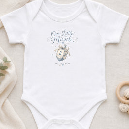 Vår lilla mirakel Hanukkah graviditetsannonsering T Shirt