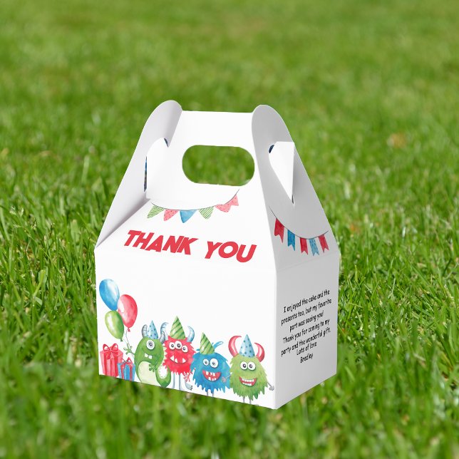 Vår lilla monster | FÖDELSEDAGSFEST Presentaskar (Skapare uppladdad)