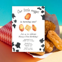 Vår lilla nugget fyller ett Barnkalas