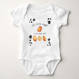 Vår lilla Nugget vänder ett Barns födelsedag T Shirt