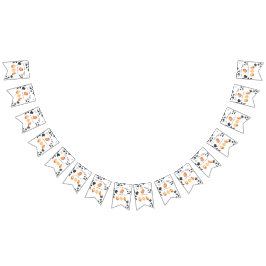 Vår lilla Nugget vänder ett Barns födelsedag Vimplar