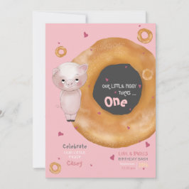 "VÅR LILLA PIGGY" | Kärlek & Bagels Inbjudningar