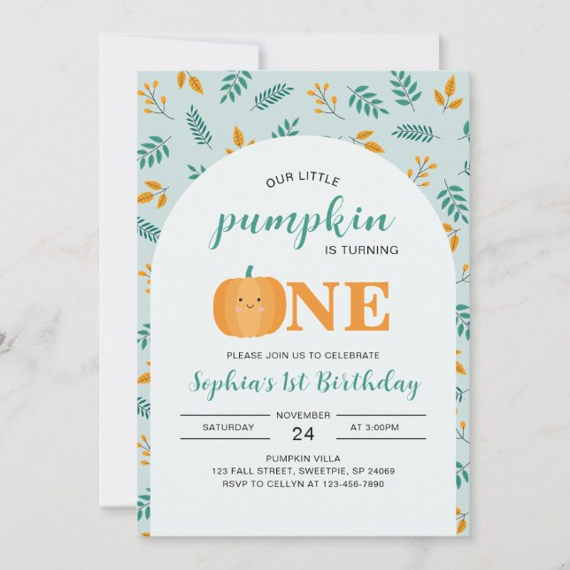 Vår lilla pipa 1:a födelsedag (Framsida)