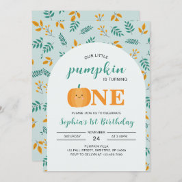 Vår lilla pipa 1:a födelsedag inbjudningar