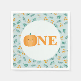 Vår lilla pipa 1:a födelsedag Party Pappersservett